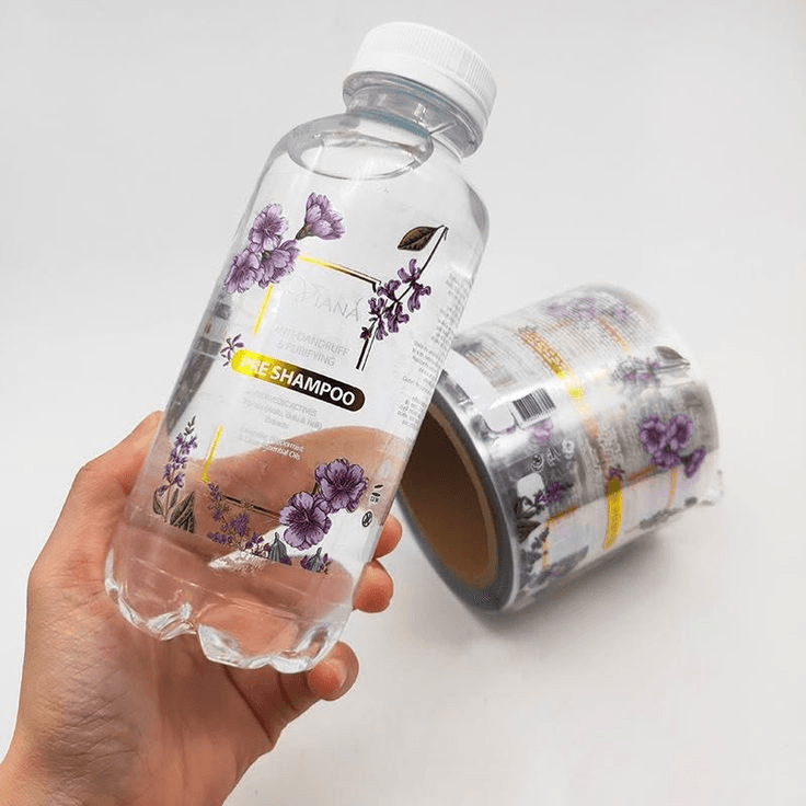 Clear-on-Clear Labels